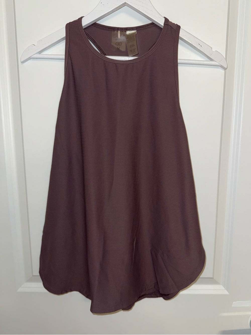 CALIA by Carrie Underwood Dusty Mauve A-Line Racerback Tank